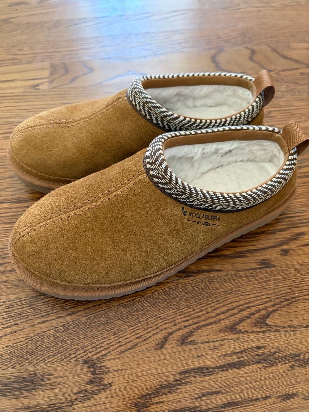 Koolaburra By UGG Burree Slippers Size 8 Chestnut Brown Suede Slippers Fall